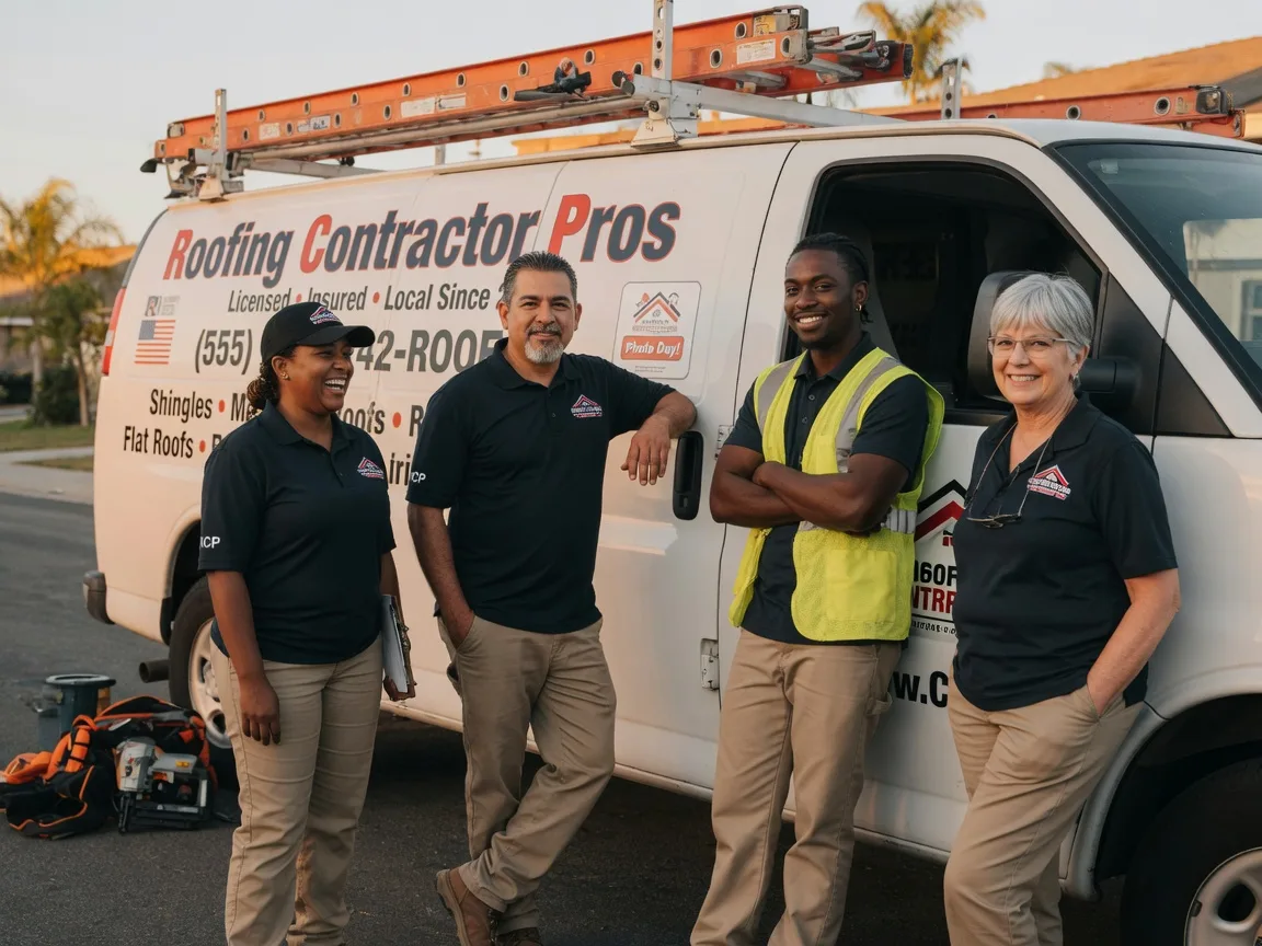 Local Roofing Contractors company in Fombell, PA